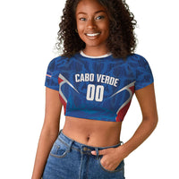 Cape Verde Basketball 2026 Custom Raglan Cropped T shirt Come On Hammer Sharks