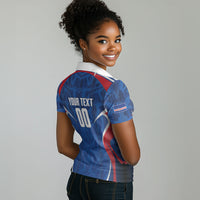 Cape Verde Basketball 2026 Custom Women Polo Shirt Come On Hammer Sharks