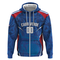 Cape Verde Basketball 2026 Custom Zip Hoodie Come On Hammer Sharks