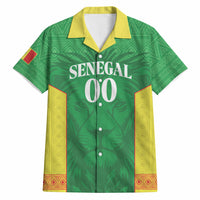 Senegal Basketball 2026 Custom Hawaiian Shirt Come On Lions African Pattern