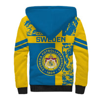 Sweden Football Sherpa Hoodie Come On Sverige 2023 World Cup - Wonder Print Shop