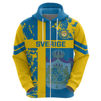 Custom Sweden Football Hoodie Come On Sverige 2023 World Cup - Wonder Print Shop