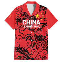 Personalised China Badminton Hawaiian Shirt 2024 Chinese Dragon Version - Wonder Print Shop