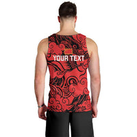 Personalised China Badminton Men Tank Top 2024 Chinese Dragon Version - Wonder Print Shop