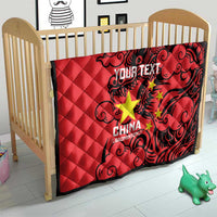 Personalised China Badminton Quilt 2024 Chinese Dragon Version - Wonder Print Shop