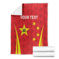 Personalised China Badminton Blanket 2024 Sporty Red Version