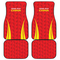 Personalised China Badminton Car Mats 2024 Sporty Red Version - Wonder Print Shop