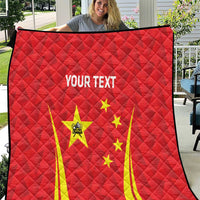 Personalised China Badminton Quilt 2024 Sporty Red Version - Wonder Print Shop