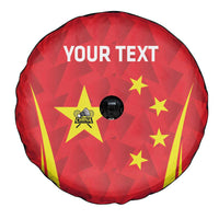 Personalised China Badminton Spare Tire Cover 2024 Sporty Red Version - Wonder Print Shop