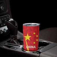 Personalised China Badminton Tumbler Cup 2024 Sporty Red Version - Wonder Print Shop