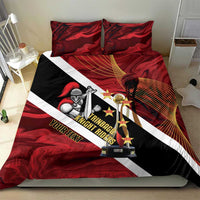 Trinidad and Tobago Cricket Personalized Bedding Set Trinbago Knight Riders Champions Trophy - Wonder Print Shop