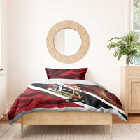 Trinidad and Tobago Cricket Personalized Bedding Set Trinbago Knight Riders Champions Trophy - Wonder Print Shop