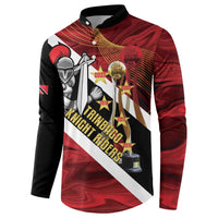 Trinidad and Tobago Cricket Personalized Button Sweatshirt Trinbago Knight Riders Champions Trophy - Wonder Print Shop