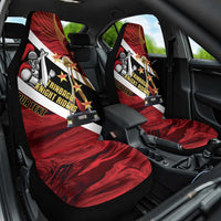 Trinidad and Tobago Cricket Personalized Car Seat Cover Trinbago Knight Riders Champions Trophy - Wonder Print Shop
