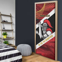 Trinidad and Tobago Cricket Personalized Door Cover Trinbago Knight Riders Champions Trophy - Wonder Print Shop