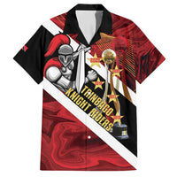 Trinidad and Tobago Cricket Personalized Family Matching Long Sleeve Bodycon Dress and Hawaiian Shirt Trinbago Knight Riders Champions Trophy - Wonder Print Shop