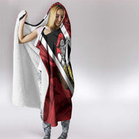 Trinidad and Tobago Cricket Personalized Hooded Blanket Trinbago Knight Riders Champions Trophy - Wonder Print Shop