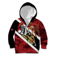 Trinidad and Tobago Cricket Personalized Kid Hoodie Trinbago Knight Riders Champions Trophy - Wonder Print Shop