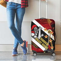 Trinidad and Tobago Cricket Personalized Luggage Cover Trinbago Knight Riders Champions Trophy - Wonder Print Shop