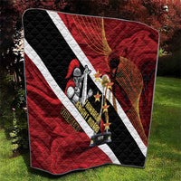 Trinidad and Tobago Cricket Personalized Quilt Trinbago Knight Riders Champions Trophy - Wonder Print Shop
