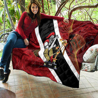 Trinidad and Tobago Cricket Personalized Quilt Trinbago Knight Riders Champions Trophy - Wonder Print Shop