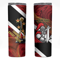 Trinidad and Tobago Cricket Personalized Skinny Tumbler Trinbago Knight Riders Champions Trophy - Wonder Print Shop