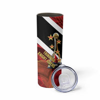 Trinidad and Tobago Cricket Personalized Skinny Tumbler Trinbago Knight Riders Champions Trophy - Wonder Print Shop