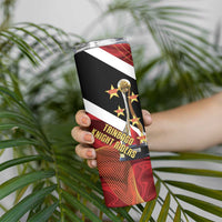 Trinidad and Tobago Cricket Personalized Skinny Tumbler Trinbago Knight Riders Champions Trophy - Wonder Print Shop