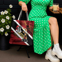 Trinidad and Tobago Cricket Personalized Tote Bag Trinbago Knight Riders Champions Trophy - Wonder Print Shop