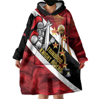 Trinidad and Tobago Cricket Personalized Wearable Blanket Hoodie Trinbago Knight Riders Champions Trophy - Wonder Print Shop