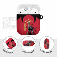 Trinidad and Tobago Cricket Personalized AirPods Case Trinbago Knight Riders 5th Champions Proud - Wonder Print Shop