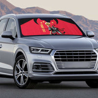 Trinidad and Tobago Cricket Personalized Auto Sun Shade Trinbago Knight Riders 5th Champions Proud - Wonder Print Shop