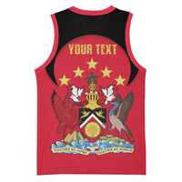 Trinidad and Tobago Cricket Personalized Basketball Jersey Trinbago Knight Riders 5th Champions Proud - Wonder Print Shop