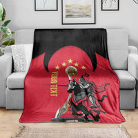 Trinidad and Tobago Cricket Personalized Blanket Trinbago Knight Riders 5th Champions Proud - Wonder Print Shop