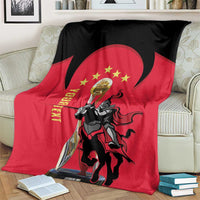 Trinidad and Tobago Cricket Personalized Blanket Trinbago Knight Riders 5th Champions Proud - Wonder Print Shop