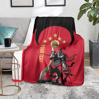 Trinidad and Tobago Cricket Personalized Blanket Trinbago Knight Riders 5th Champions Proud - Wonder Print Shop