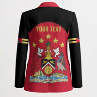 Trinidad and Tobago Cricket Personalized Blazer Trinbago Knight Riders 5th Champions Proud - Wonder Print Shop