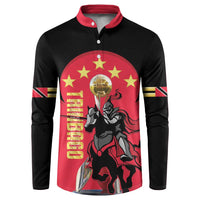 Trinidad and Tobago Cricket Personalized Button Sweatshirt Trinbago Knight Riders 5th Champions Proud - Wonder Print Shop