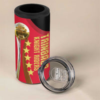Trinidad and Tobago Cricket Personalized 4 in 1 Can Cooler Tumbler Trinbago Knight Riders 5th Champions Proud - Wonder Print Shop