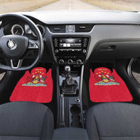 Trinidad and Tobago Cricket Personalized Car Mats Trinbago Knight Riders 5th Champions Proud - Wonder Print Shop