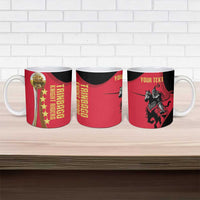 Trinidad and Tobago Cricket Personalized Ceramic Mug Trinbago Knight Riders 5th Champions Proud - Wonder Print Shop