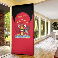 Trinidad and Tobago Cricket Personalized Door Cover Trinbago Knight Riders 5th Champions Proud - Wonder Print Shop