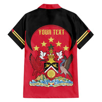 Trinidad and Tobago Cricket Personalized Family Matching Long Sleeve Bodycon Dress and Hawaiian Shirt Trinbago Knight Riders 5th Champions Proud - Wonder Print Shop