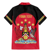 Trinidad and Tobago Cricket Personalized Family Matching Mermaid Dress and Hawaiian Shirt Trinbago Knight Riders 5th Champions Proud - Wonder Print Shop