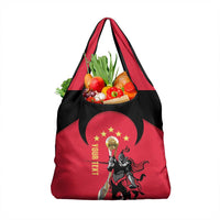 Trinidad and Tobago Cricket Personalized Grocery Bag Trinbago Knight Riders 5th Champions Proud - Wonder Print Shop
