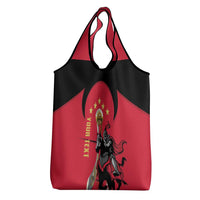 Trinidad and Tobago Cricket Personalized Grocery Bag Trinbago Knight Riders 5th Champions Proud - Wonder Print Shop