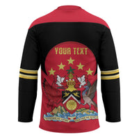 Trinidad and Tobago Cricket Personalized Hockey Jersey Trinbago Knight Riders 5th Champions Proud - Wonder Print Shop