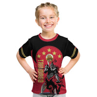 Trinidad and Tobago Cricket Personalized Kid T Shirt Trinbago Knight Riders 5th Champions Proud - Wonder Print Shop