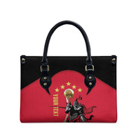 Trinidad and Tobago Cricket Personalized Leather Bag Trinbago Knight Riders 5th Champions Proud - Wonder Print Shop