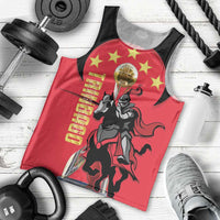 Trinidad and Tobago Cricket Personalized Men Tank Top Trinbago Knight Riders 5th Champions Proud - Wonder Print Shop